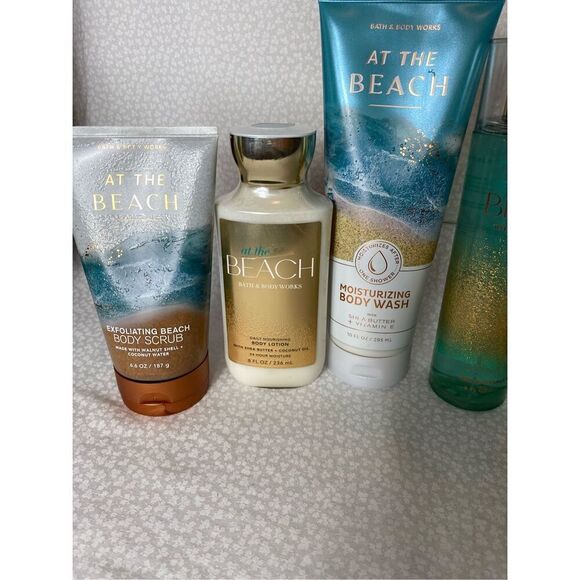 Bath and Body Works AT THE BEACH 6 PC Set - Picture 3 of 10